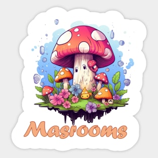 Porcini mushrooms Sticker